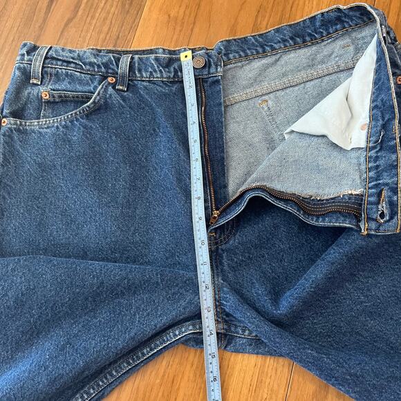 Levi’s 505 Vintage 90s Orange Tab Medium Wash Size 42 x 30 - Picture 8 of 9